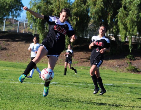 The Girls JV Soccer team ends a difficult season strong