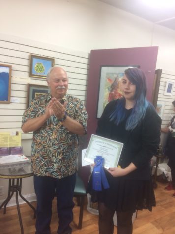 Senior Olivia Jolley Recognized for Her Artwork