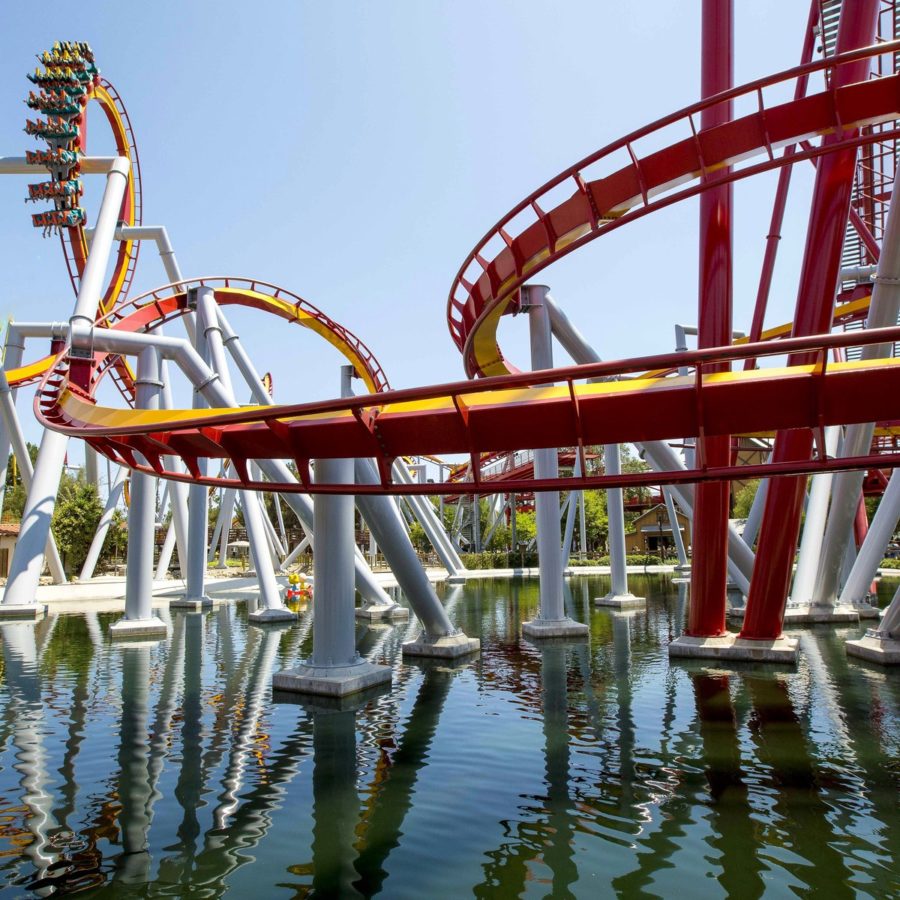 The Silver Bullet ride at Knotts Berry Farm. Image courtesy of Knotts Berry Farm via Twitter. 