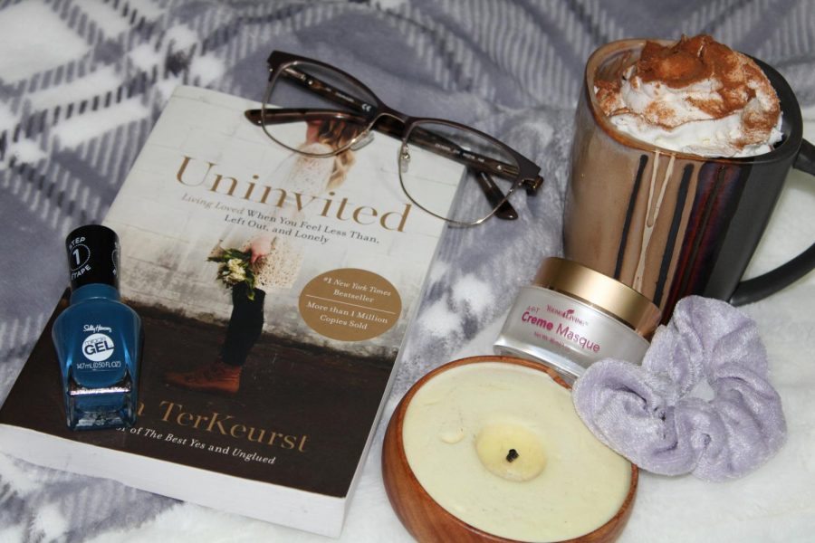 Grab a book, make some cocoa, and snuggle under a blanket! Time to relax! Photo by Elly Hamilton.