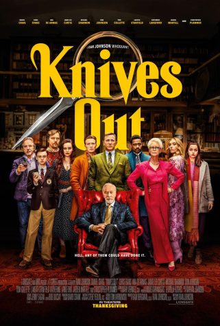 The movie poster for Knives Out